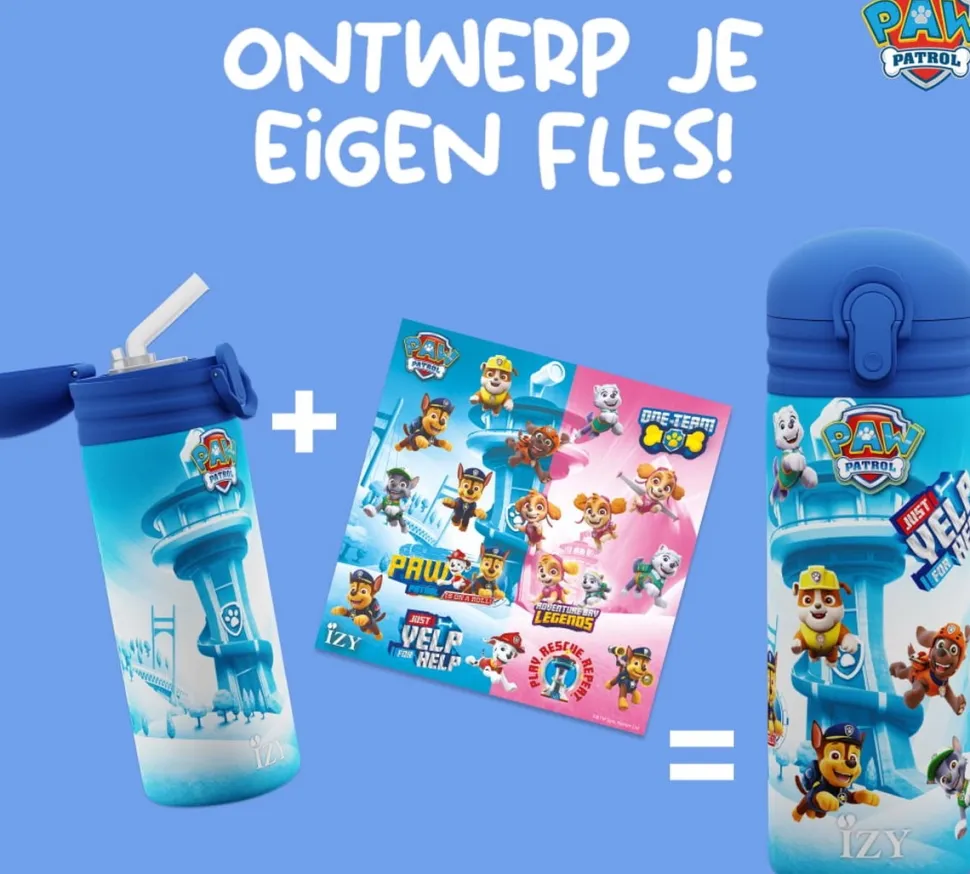 Thermosfles IZY Kids Paw Patrol Refresh Blue 350 ml