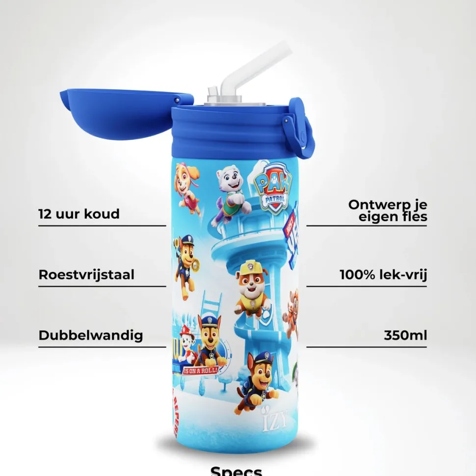 Thermosfles IZY Kids Paw Patrol Refresh Blue 350 ml