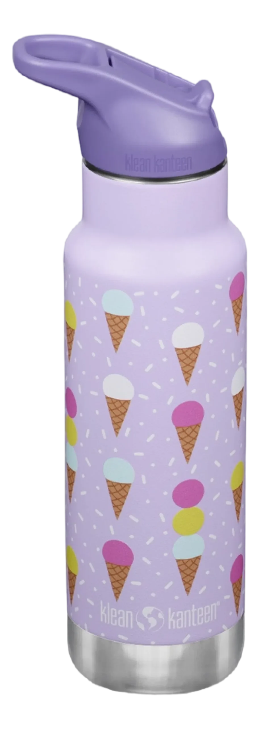 Klean Kanteen Thermosfles Kids Classic Narrow 355ml Flip Seal Sport Cap Ice Cream Hot