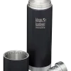 Klean Kanteen Thermosfles TKPro Shale Black Mat 1L New