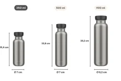 Thermosfles Mepal Ellipse Nordic Black 350 ml