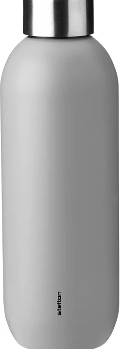 Thermosfles Stelton Keep Cool Light Grey 600 ml