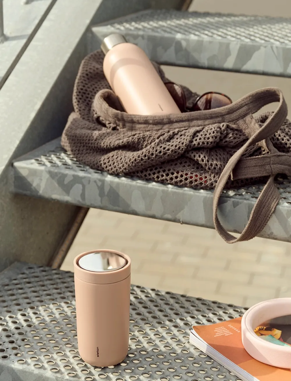 Stelton Thermosfles Keep Cool Soft Heather 600 ml New