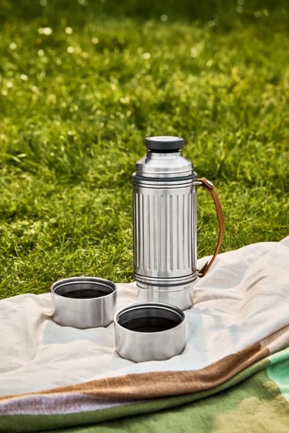 Thermoskan Black+Blum Explorer Flask Zilver 1L