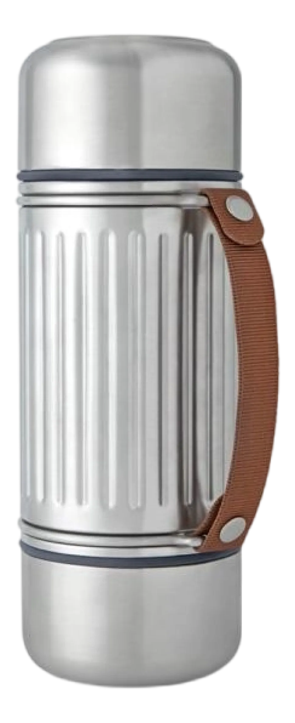 Thermoskan Black+Blum Explorer Flask Zilver 1L