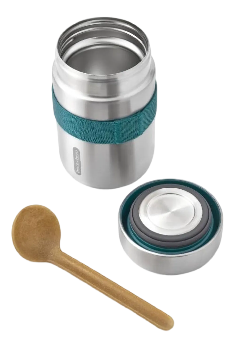 Black+Blum Thermoskan Food Flask Blauw 400 ml New