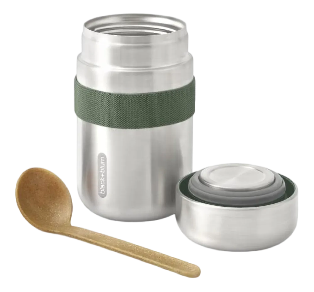 Black+Blum Thermoskan Food Flask Groen 400 ml Discount
