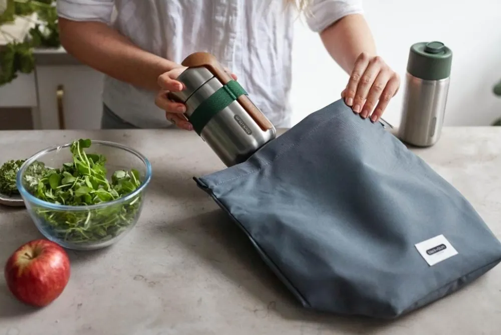 Black+Blum Thermoskan Food Flask Groen 400 ml Discount