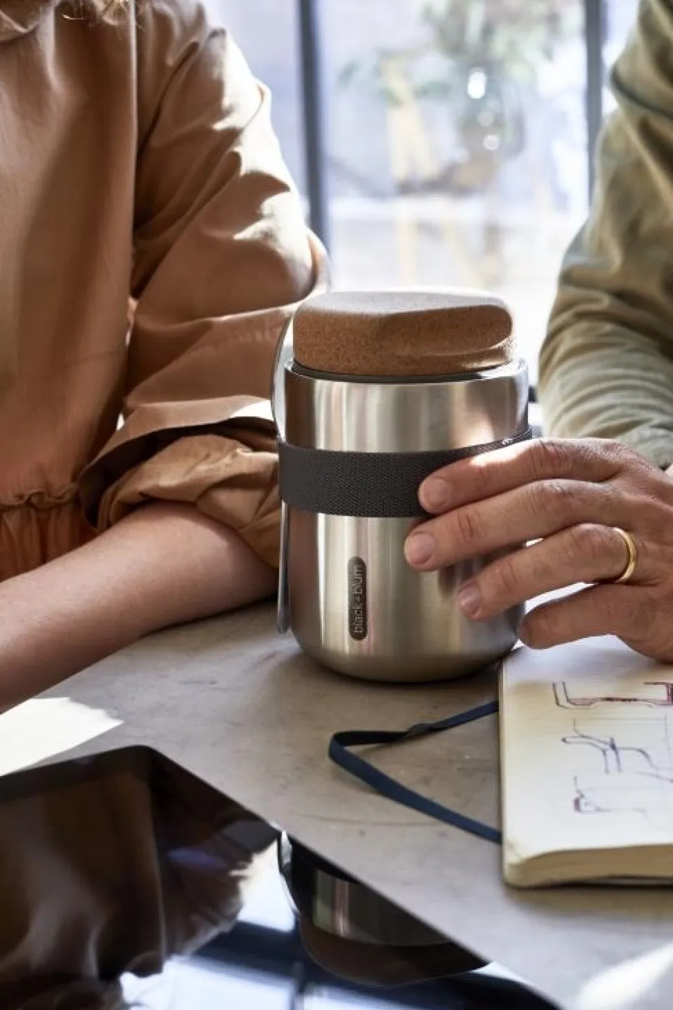 Thermoskan Black+Blum Thermo Pot Grijs 550 ml