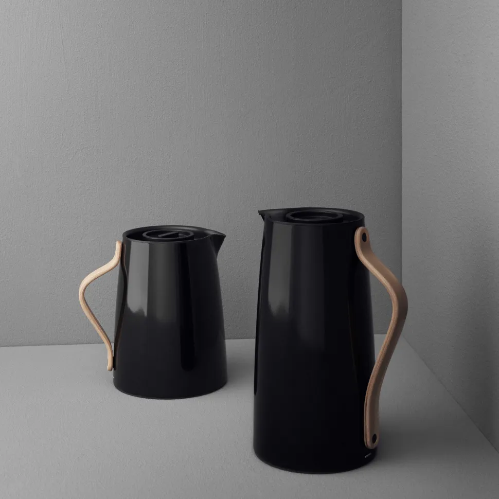 Thermoskan Stelton Emma Black 1,2 L