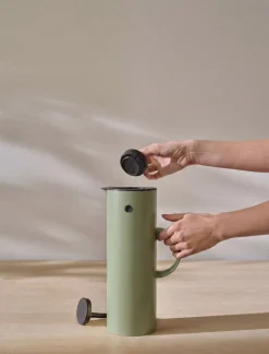 Stelton Thermoskan EM77 Soft Green 1 L Hot