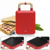 Tosti- en wafelijzer ADE 2-in-1 Rood