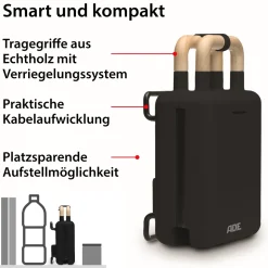 Tosti- en wafelijzer ADE 2-in-1 Zwart 23