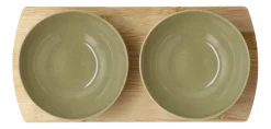 Tray Met Kommetjes Villa Collection Shoku Pure Green 28,5 x 13 cm