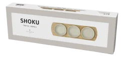 Villa Collection Tray Met Kommetjes Shoku Soft Beige 32 x 10 cm