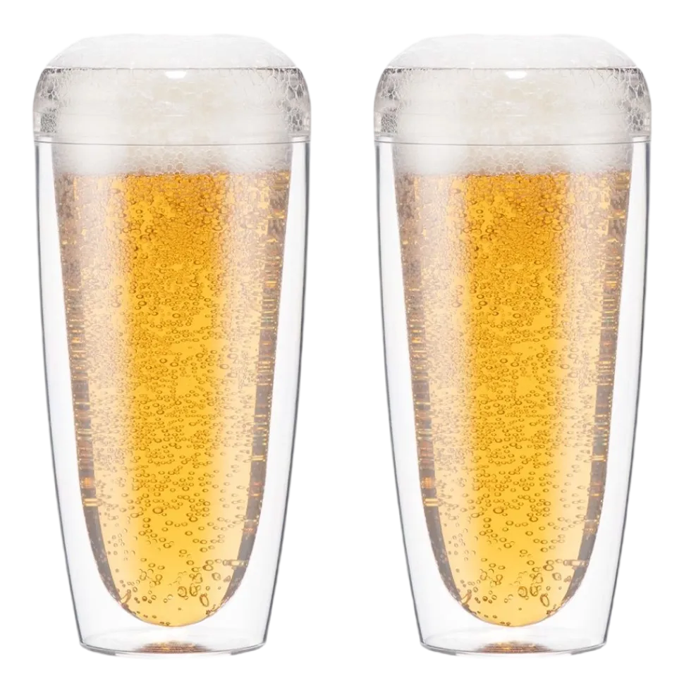 Tumbler Bodum Pavina To Go Transparent 600 ml (Set van 2)