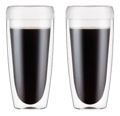 Tumbler Bodum Pavina To Go Transparent 600 ml (Set van 2)