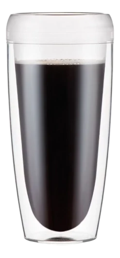 Tumbler Bodum Pavina To Go Transparent 600 ml (Set van 2)