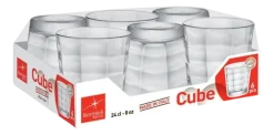 Tumbler Bormioli Rocco Cube 240 ml (Set van 6)