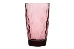 Bormioli Rocco Tumbler Diamond Rock Paars 470 ml (Set van 6) New