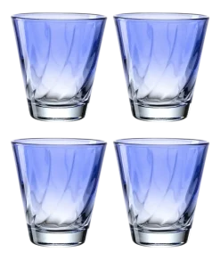 Leonardo Tumbler Twist Blue 215 ml (Set van 4) Discount