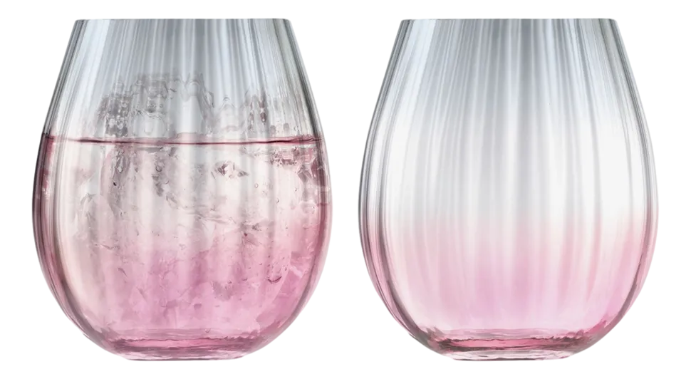 Tumbler L.S.A. Dusk Pink 425 ml (Set van 2)