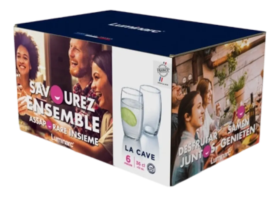 Tumbler Luminarc La Cave 360 ml (Set van 6)