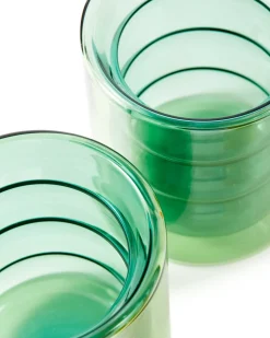 POLSPOTTEN Tumbler Chubby Green (Set van 2) Outlet
