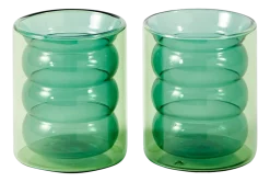 POLSPOTTEN Tumbler Chubby Green (Set van 2) Outlet