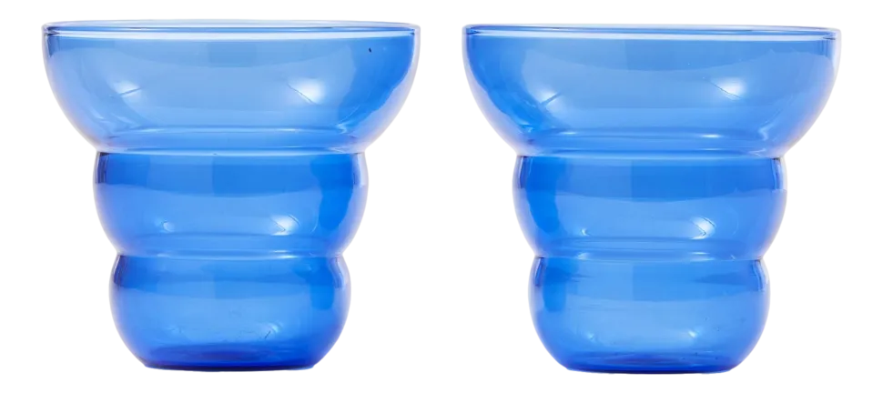Tumbler POLSPOTTEN Mizu Kiri Dark Blue (Set van 2)