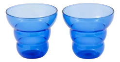 Tumbler POLSPOTTEN Mizu Kiri Dark Blue (Set van 2)