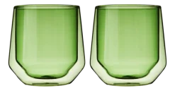 Viski Tumbler Aurora Green 266 ml (Set van 2)