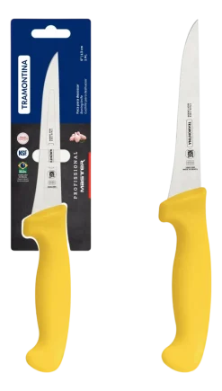 Uitbeenmes Tramontina Profissional Geel 13 cm