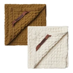 Humdakin Vaatdoek Waffle Sunset & Shell (Set van 2) Online