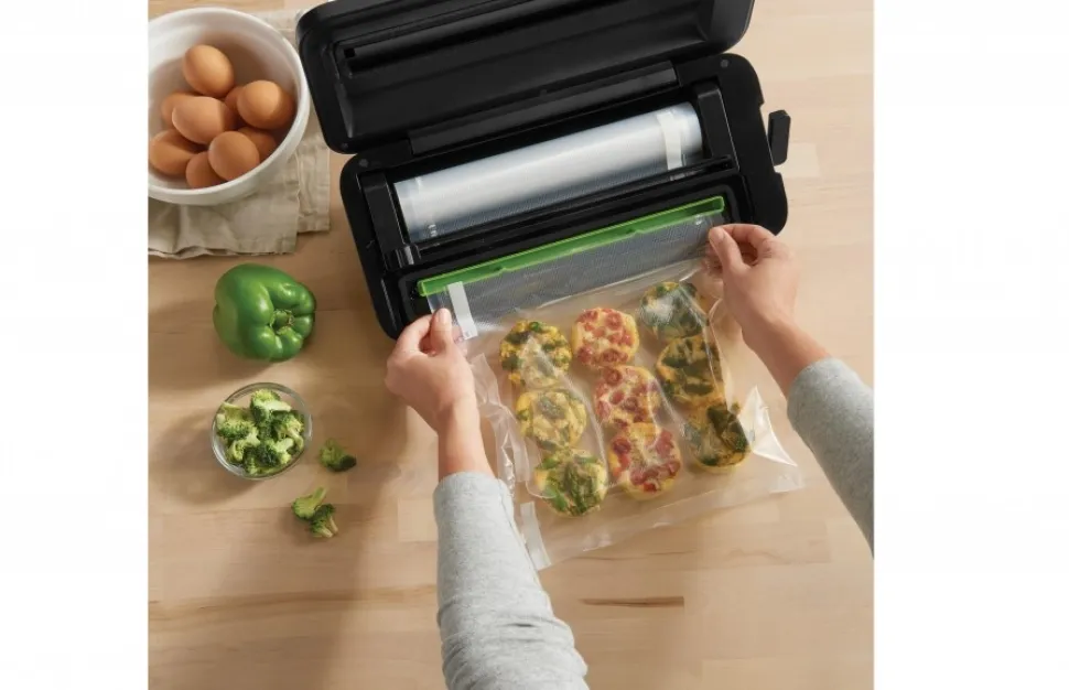 Vacuümmachine Foodsaver Compact Sealer RVS Met Rolinleg