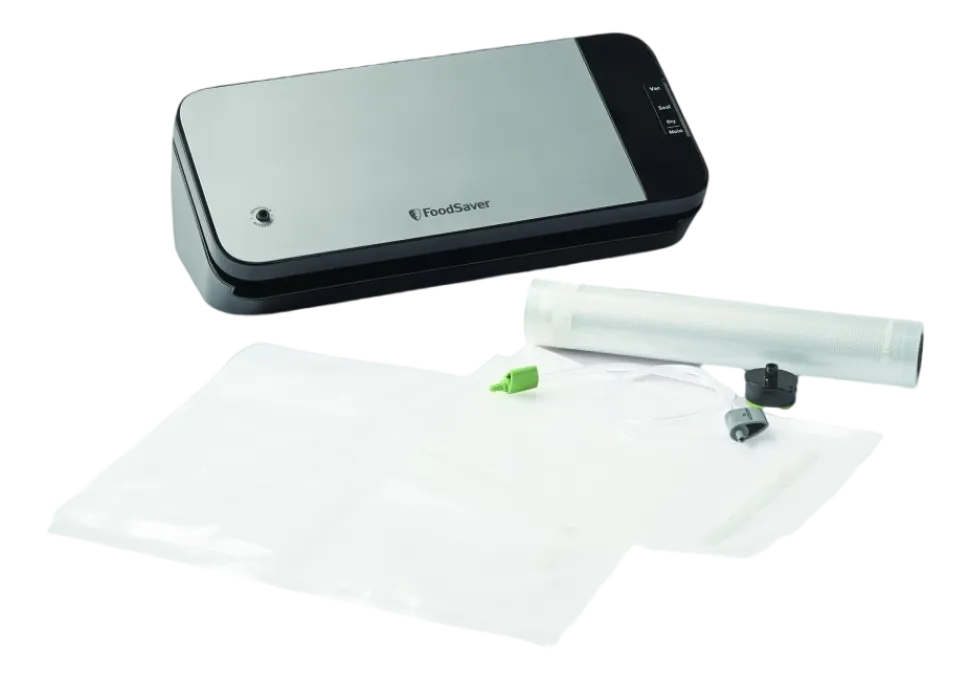 Vacuümmachine Foodsaver Compact Sealer RVS Met Rolinleg