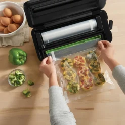 Vacuümmachine Foodsaver Compact Sealer RVS Met Rolinleg