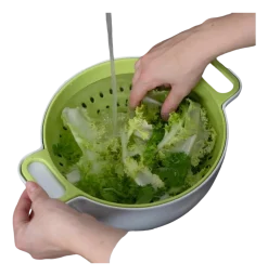 Trebonn Vergiet & Schaal Duo-L Wit-Groen Discount
