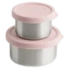 AYA&IDA Vershoudbakje Snack Container Soft Rose 100 ml + 200 ml (Set van 2) Discount