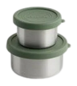 AYA&IDA Vershoudbakje Snack Container Tropical Green 100 ml + 200 ml (Set van 2) Sale