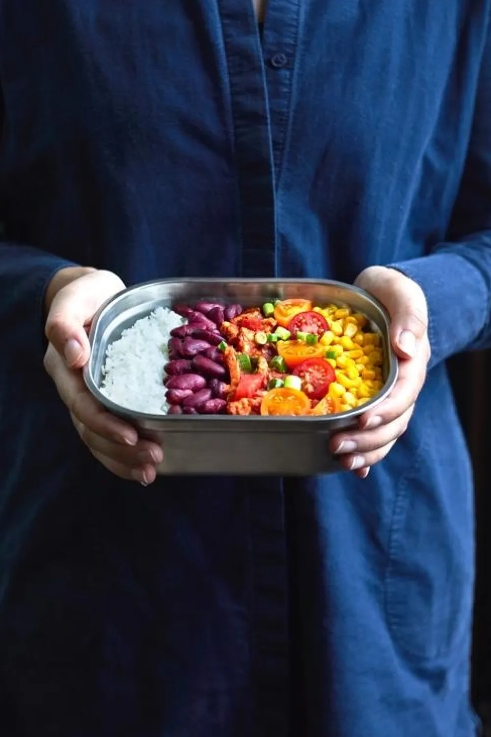 Black+Blum Vershoudbakje Meal Prep Small Grijs (Set van 3) Online