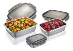 Gefu Vershoudbakje Preppo Zilver (Set van 3) Sale