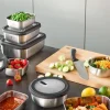 Gefu Vershoudbakje Provido Vierkant Zilver 400 ml Hot