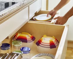 Vershoudbakje Joseph Joseph Nest Lock Multi (Set van 8)