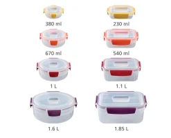 Vershoudbakje Joseph Joseph Nest Lock Multi (Set van 8)