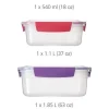 Vershoudbakje Joseph Joseph Nest Lock Multi (5-delig)