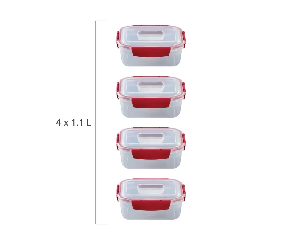 Joseph Joseph Vershoudbakje Nest Lock 1,1L (Set van 4) Clearance