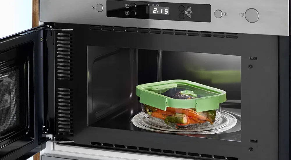 Lekue Vershoudbakje Lékué doos Glas set van 3 Green Sale
