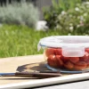 Vershoudbakje Pebbly Rond Plastic 950 ml