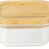 Vershoudbakje Pebbly Vierkant Hout 500 ml